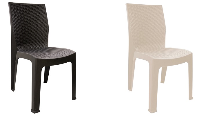 SILLA PICA RATAN CORSA SIN BRAZOS